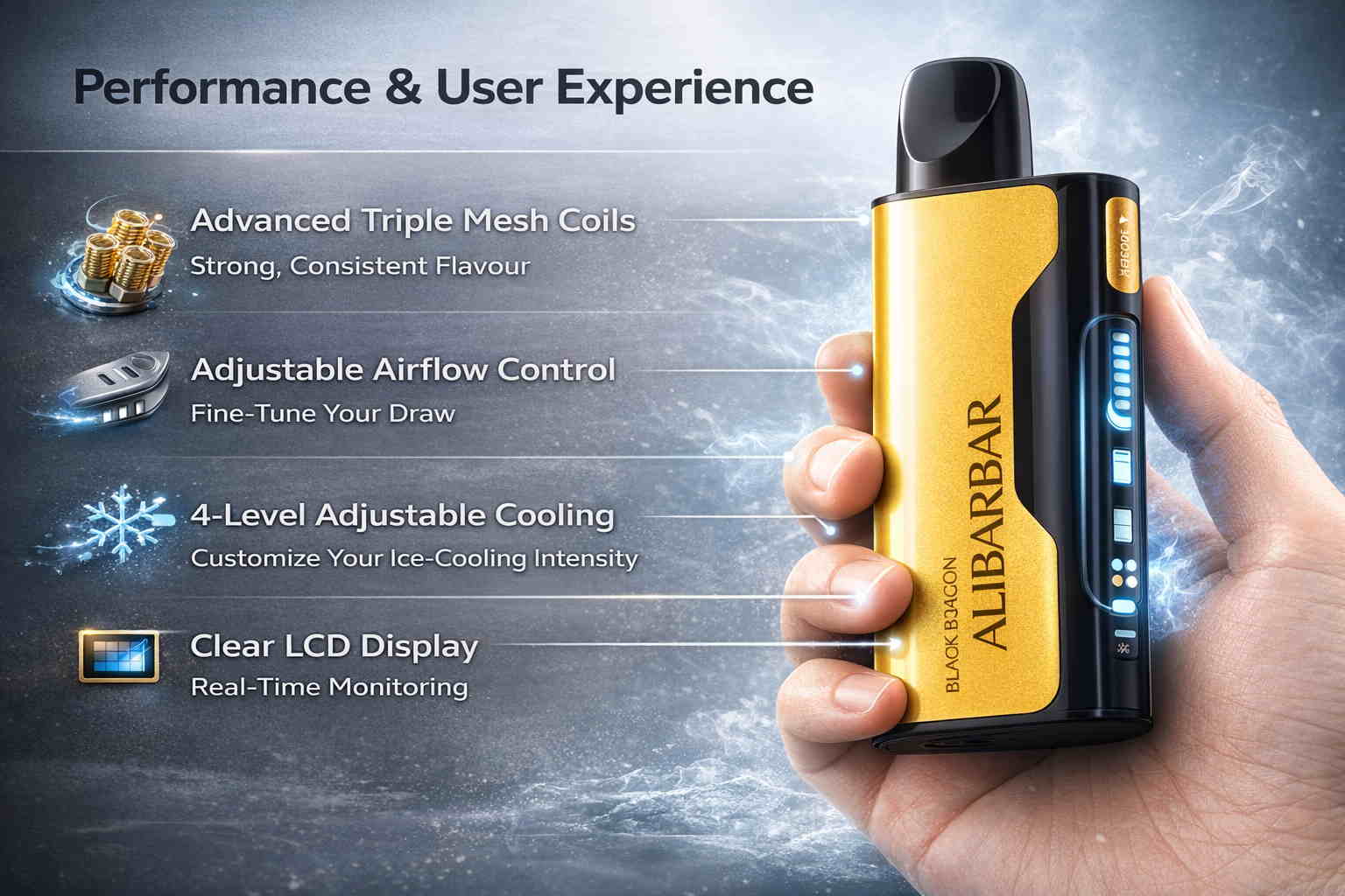Performance And User Experience With Ice Adjust 12000 Puffs