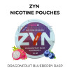 Zyn nicotine pouches dragonfruit blueberry rasp