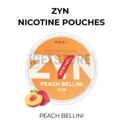 Zyn nicotine pouches peach bellini