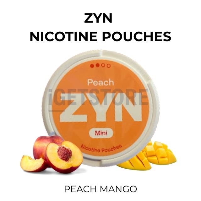 Zyn nicotine pouches peach mango