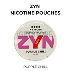 Zyn nicotine pouches purple chill