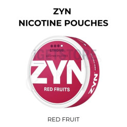 Zyn nicotine pouches red fruit