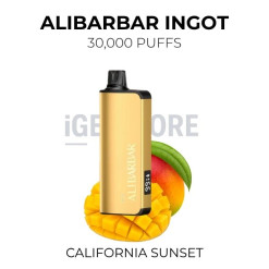 Alibarbar Ingot California Sunset 30000 Puffs