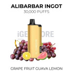 Alibarbar Ingot Grape Fruit Guava Lemon 30000 Puffs
