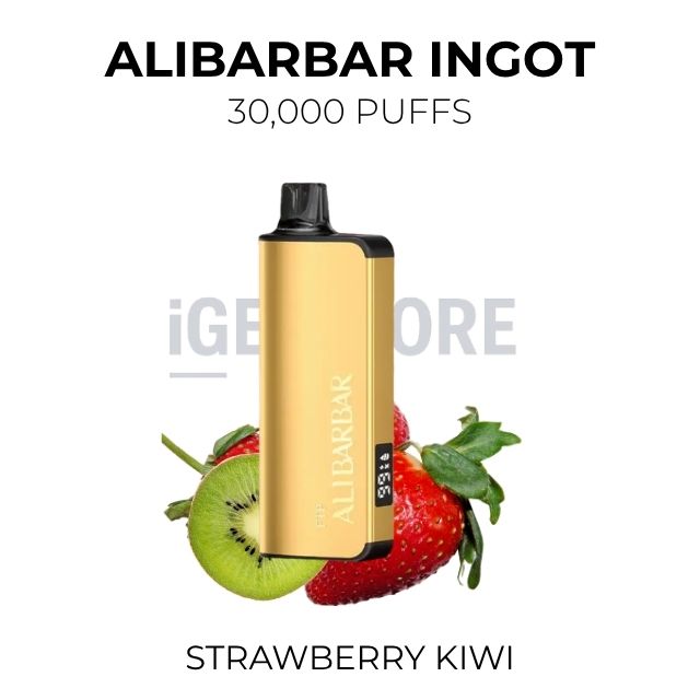 Alibarbar Ingot Strawberry Kiwi 30000 Puffs