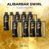 10 PCS – Alibarbar Swirl 13000 Puffs