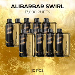 10 PCS – Alibarbar Swirl 13000 Puffs