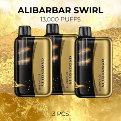 3 PCS – Alibarbar Swirl 13000 Puffs