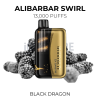 Alibarbar Swirl Black Dragon 13000 Puffs