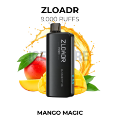 ZLOADR Mango Magic V9000 PuffsSwirl Tobacco 13000 Puffs