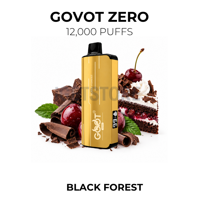 Goot zero black forest 12000 puffs