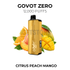 Goot zero citrus peach mango 12000 puffs