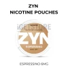 ZYN Espressino Mini Dry 6mg nicotine pouch can in coffee brown